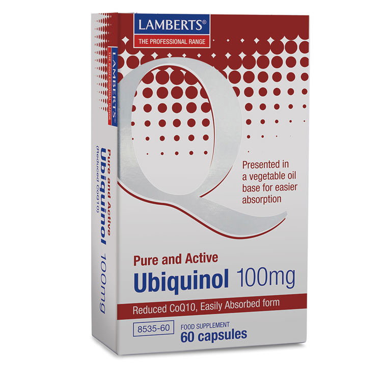 Lamberts Ubiquinol 100mg 60 caps